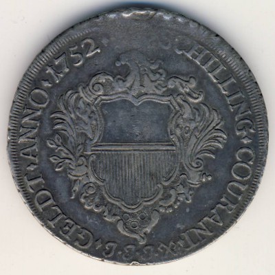 Любек, 48 шиллингов (1752 г.)