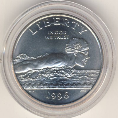 USA, 1/2 dollar, 1996