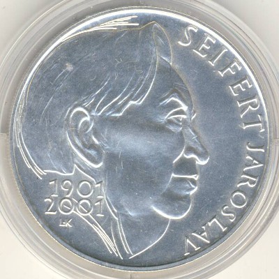 Czech, 200 korun, 2001