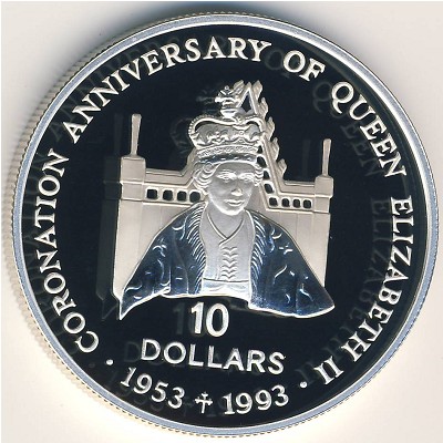 Соломоновы острова, 10 долларов (1992 г.)