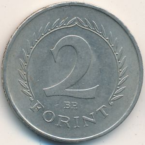 Hungary, 2 forint, 1962–1966