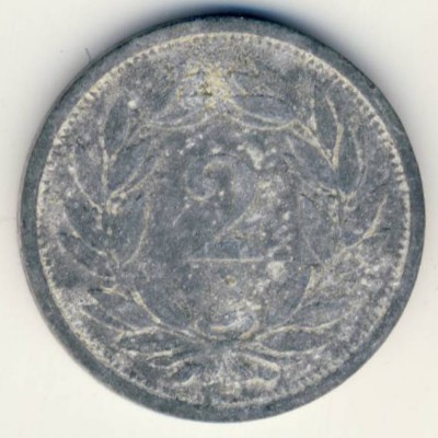 Швейцария, 2 раппена (1944 г.)