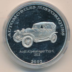 Конго, Демократическая республика, 10 франков (2002 г.)