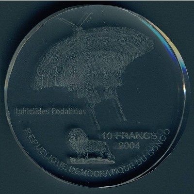 Конго, Демократическая республика, 10 франков (2004 г.)
