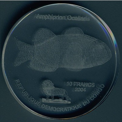 Конго, Демократическая республика, 10 франков (2004 г.)