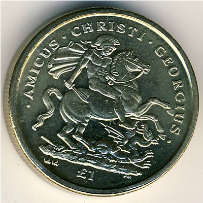 Гибралтар, 1 фунт (2003 г.)