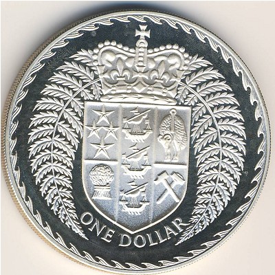 Новая Зеландия, 1 доллар (1979 г.)