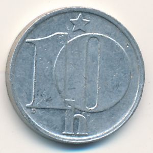 Чехословакия, 10 гелеров (1984 г.)