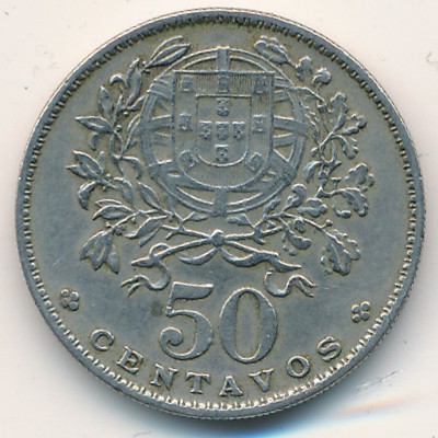 Португалия, 50 сентаво (1964 г.)