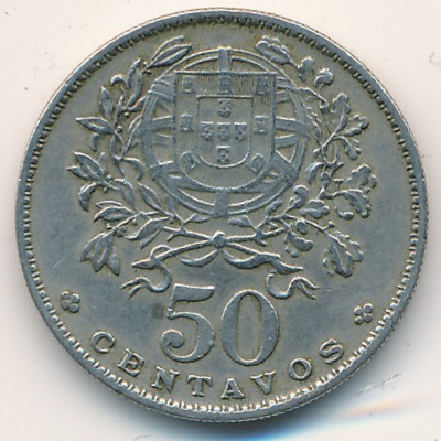Португалия, 50 сентаво (1964 г.)