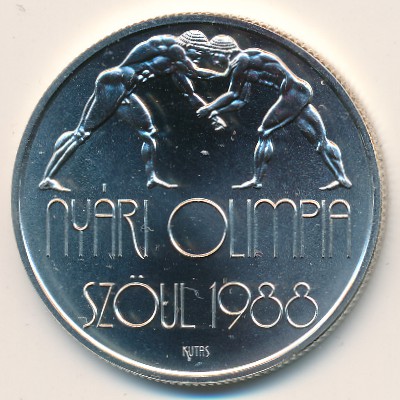 Hungary, 500 forint, 1987