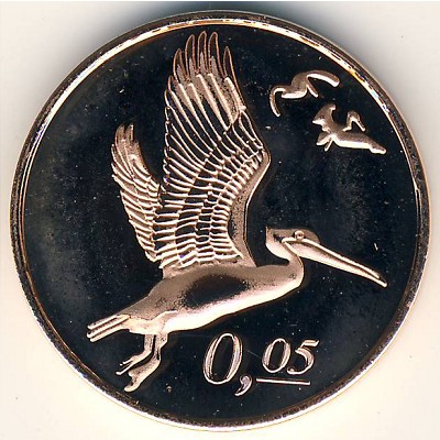 Редонда., 0,05 доллара (2009 г.)