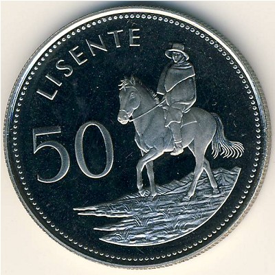 Лесото, 50 лисенте (1979–1989 г.)