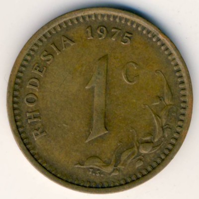 Родезия, 1 цент (1975 г.)