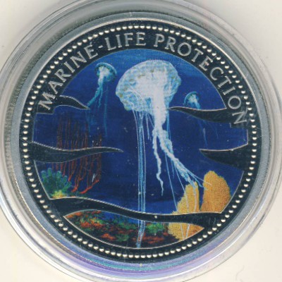 Palau, 1 dollar, 2002