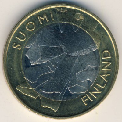 Финляндия, 5 евро (2011 г.)