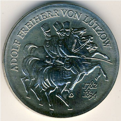 German Democratic Republic, 5 mark, 1984
