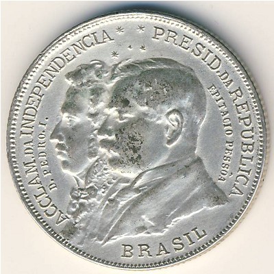 Brazil, 2000 reis, 1922