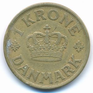 Denmark, 1 krone, 1926