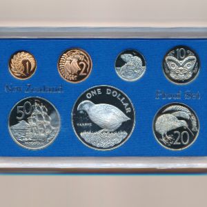 New Zealand, Набор монет, 1982