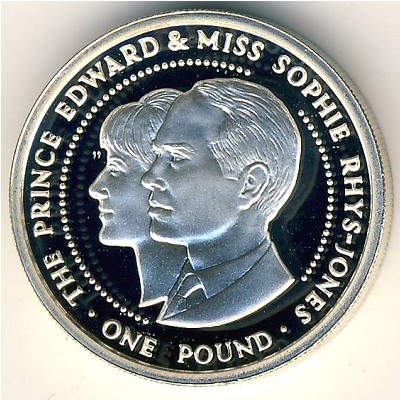 Guernsey, 1 pound, 1999