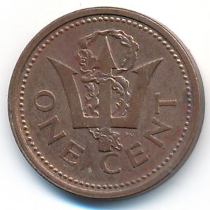 Barbados, 1 cent, 1999
