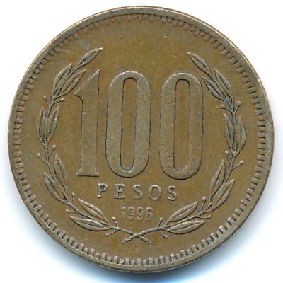 Чили, 100 песо (1996 г.)