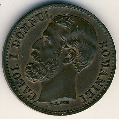 Румыния, 2 бани (1879 г.)