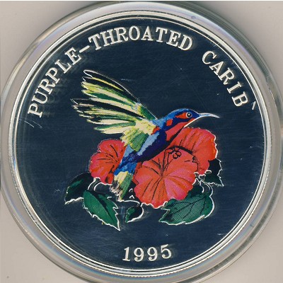 Turks and Caicos Islands, 25 crowns, 1995