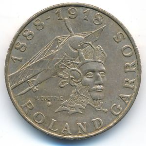 Франция, 10 франков (1988 г.)