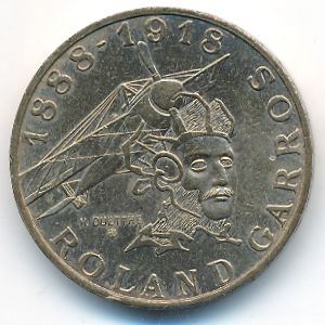 Франция, 10 франков (1988 г.)