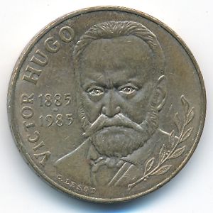 France, 10 francs, 1985