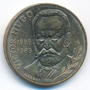 France, 10 francs, 1985