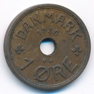 Дания, 1 эре (1935 г.)