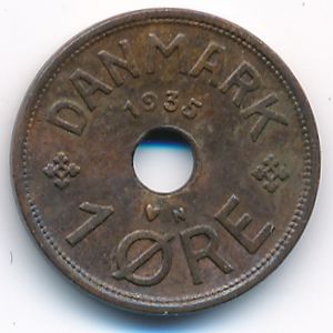 Дания, 1 эре (1935 г.)