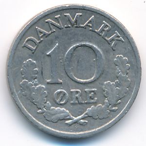 Дания, 10 эре (1964 г.)