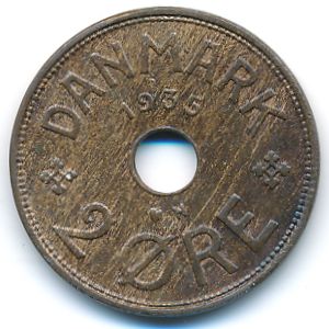 Дания, 2 эре (1935 г.)