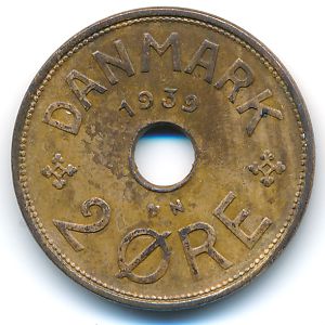 Дания, 2 эре (1939 г.)