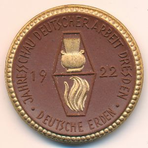 Dresden, Медаль, 1922