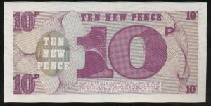 Великобритания, 10 новых пенсов (1972 г.)
