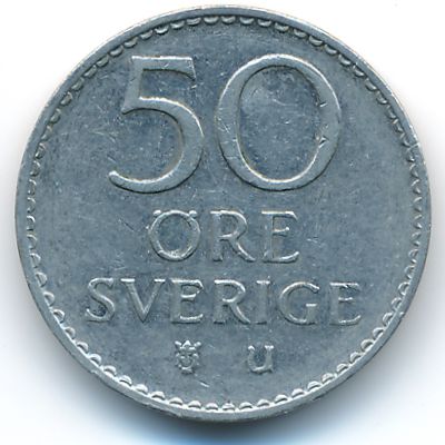 Швеция, 50 эре (1973 г.)
