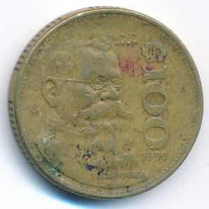 Мексика, 100 песо (1990 г.)