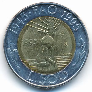 Сан-Марино, 500 лир (1995 г.)