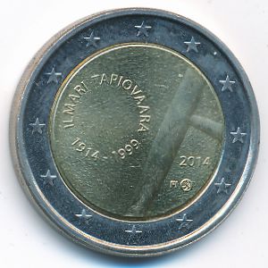 Finland, 2 euro, 2014