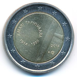 Finland, 2 euro, 2014