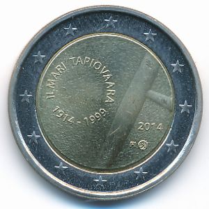 Finland, 2 euro, 2014