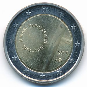 Finland, 2 euro, 2014