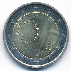 Finland, 2 euro, 2014