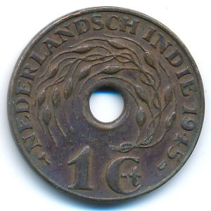 Netherlands East Indies, 1 cent, 1945