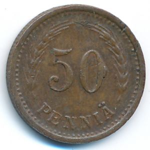 Финляндия, 50 пенни (1942 г.)
